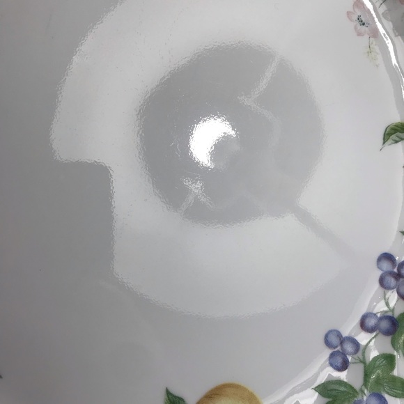 2 Corelle Chutney Dinner Plates 10” Fruits retired pattern - Picture 9 of 16